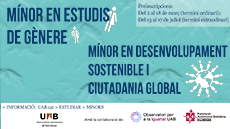 Mínor en desenvolupament sostenible i ciutadania global